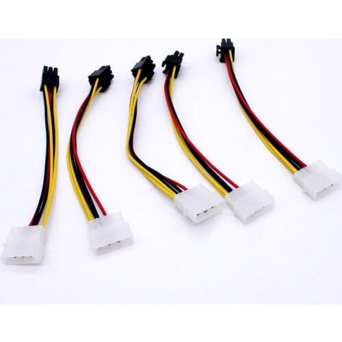 5pcs IDE SATA hard disk power cable IDE to SATA serial computer cable adapter winter sale