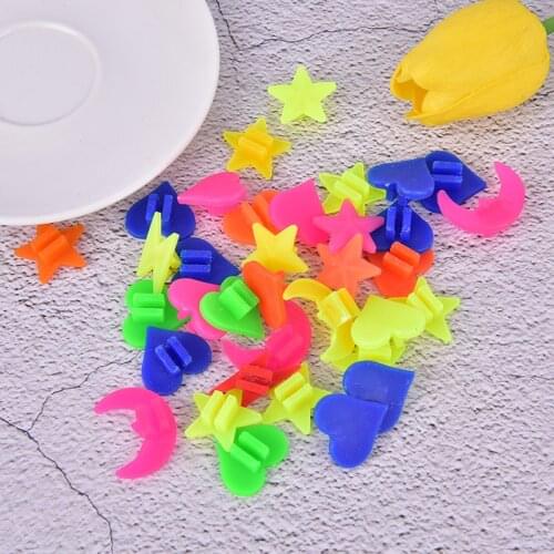 Hot sale 36PCS Bicycle Wheel Spoke Plastic Beads Multi Color Clips Decor Bike Accessories