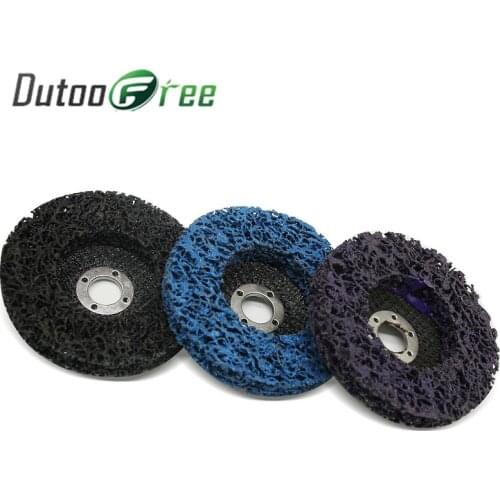 Metal stainless steel grinding disc black diamond grinding disc automotive paint removal wood plastic nylon 2pcs/Set 100x16mm