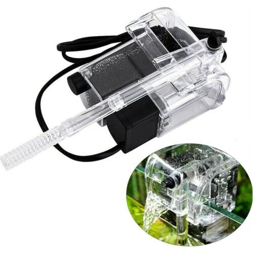 Mini Aquarium Fish Tank Waterfall Hang On External Oxygen Pumping Water Filter Aquarium Accessories Decoration Hot Sale