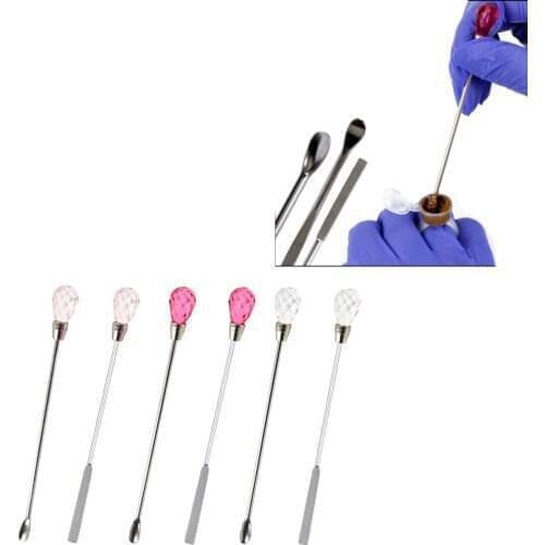 Permanent Makeup Eyebrow Tattoo Microblaiding Ink Mixer Mixing Stirring Rods Sticks Tattoo Powder Spoon Body Art Accessories