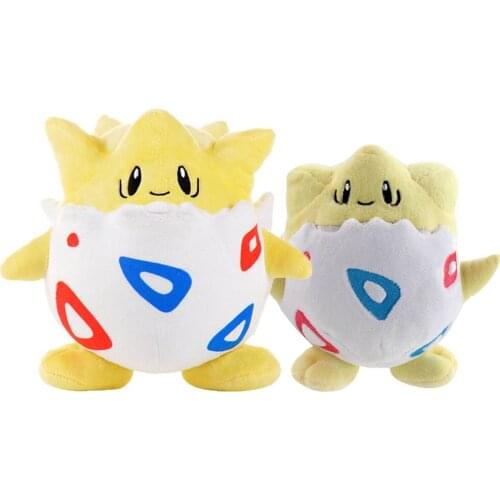 15-20cm 2 Styles Anime Togepi Plush Toys Soft Stuffed Animals Dolls Gift for Kids