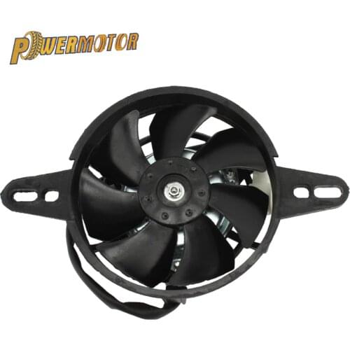 Motorcycle Cooling fan Oil Cooler Electric Radiator Engine Radiator Fit For 150cc 200cc 250cc Motocross ATV Quad Go Kart Buggy