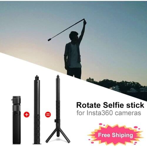 Handheld Selfie Stick&Handle Grip Monopod 1/4 Screw for Insta360 Paranomic Camera for Insta360 ONE X/x2 Sports Camera Action Cam