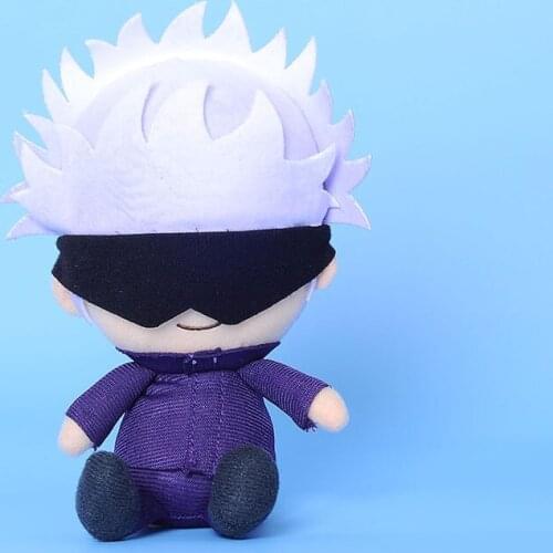 Cute Plush Jujutsu Kaisen Satoru Gojo Doll Anime Figure Plushie Kawaii Stuffed Anime Toy Plush Q Ver. Gift 15cm