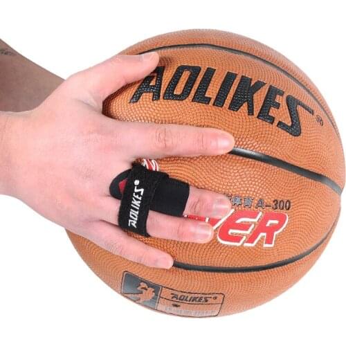 Adjustable Finger Support Sleeve Protector Splint Guard Support Stretchy Belt Pain Relief for Basketball Volleyball Tennis