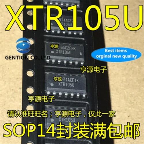 5Pcs XTR105 XTR105U XTR105UA XTR105UA/2K5 in stock 100% new and original