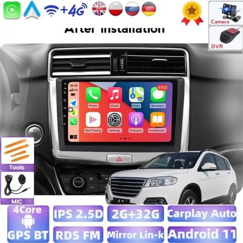 10.1'' Car Radio For GREAT WALL Haval H6 2016-2018 Car Multimedia Video Player Navigation GPS Android 2 Din Dvd Player