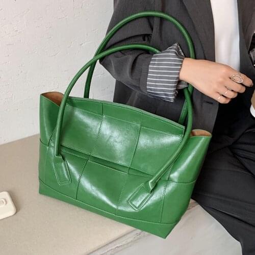 Large PU Leather Shoulder Bags 2021 Womens Bag Trend Elegant Handbags Female Travel Totes Lady Fashion Hand Bag Designer