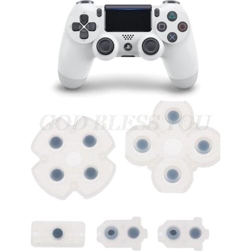 For Playstation 4 PS4 Controller Conductive Silicone Rubber Pads for Dualshock 4 JDS JDM 030 D Pad Buttons Drop Shipping