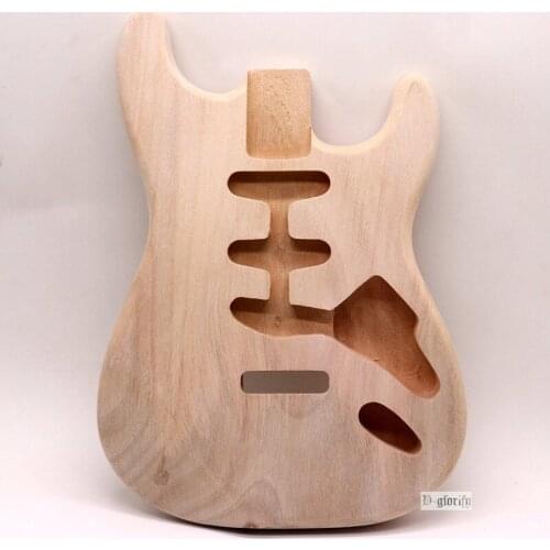 ST one piece mahogany guitar body