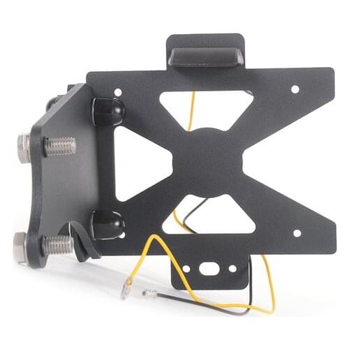 Motorcycle Rear License Plate Tail Frame Holder Bracket With LED Light For BMW R18