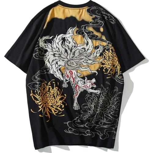 LUCKY DEVIL Short Sleeve T-shirts For Men