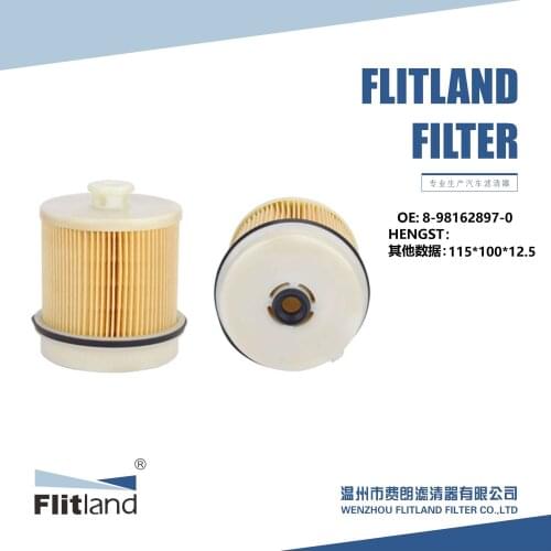 FUEL FILTER 8-98162897-0 USE FOR ISUZU FRR FSR FTR 4JJ1 4JH1 4HK1 FL-F115/1