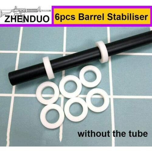 ZHENDUO 6Pcs Inner Barrel Tube Stabiliser Ring for JinMing Gen8/9 M4A1 Toy gun Accessories Free Shipping