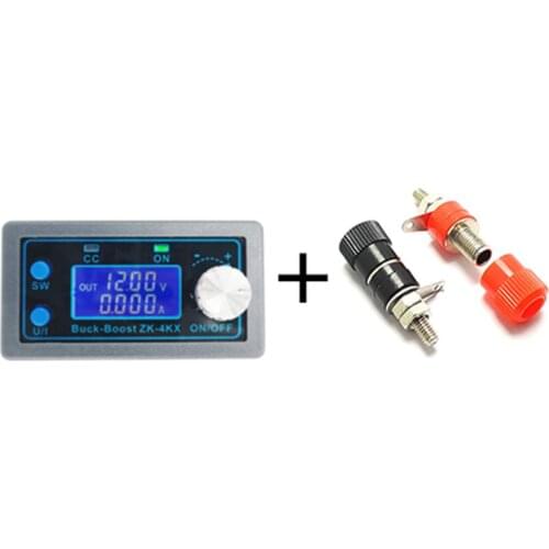 ZK-4KX DC DC Boost Converter CC CV 0.5-30V 4A 5V -24V power module adjustable regulated laboratory power supply with terminal