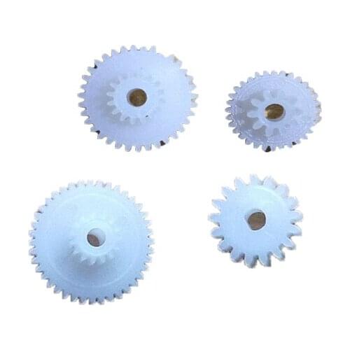 10SETS New print head Gear for Fujitsu FTP-628MCL101 FTP-628MCL103 4pcs/set Printer printhead Parts Assembly