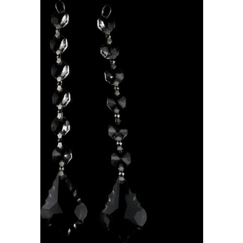 10pcs/lot DIAMOND HANGING CRYSTAL GARLAND WEDDING STRAND WITH PRISM PENDANT