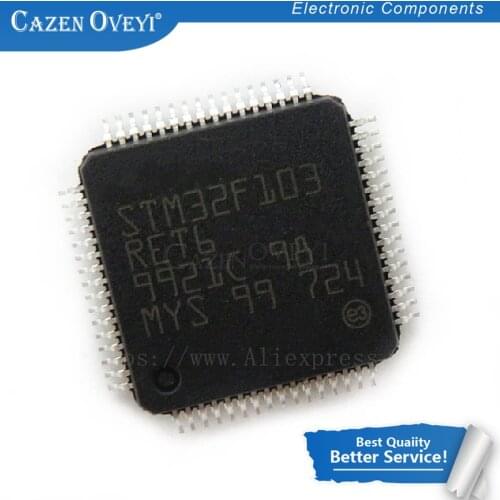 10pcs/lot STM32F103RET6 QFP-64 STM32F103 QFP ARM In Stock