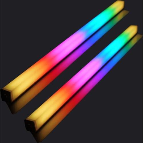 30cm Aluminum Alloy RGB PC Case LED Strip Magnetic Computer Light Bar 5V/3PIN ARGB Motherboard Light-Strip PC Game Light DIY