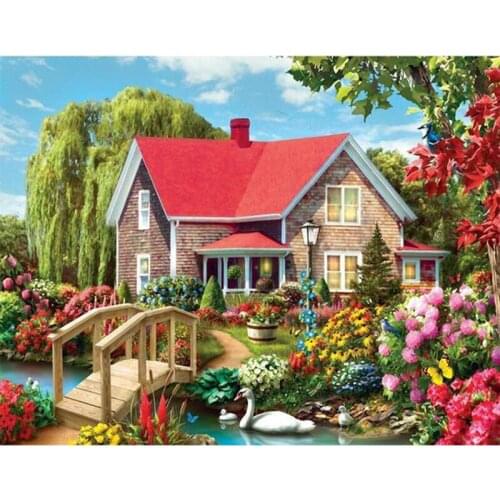 5d Diamond Painting Landscape New Arrivals Full Square/Round Diamond Embroidery Garden Mosaic Handicraft Home Decor