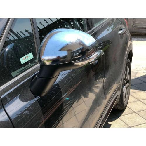 ABS Chrome Side Mirror Cover Trim 2pcs For Fiat 500X 2015-2018