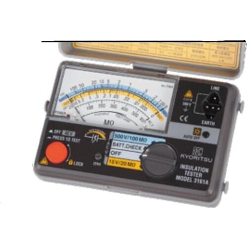 Kyoritsu 3161A Analogue Insulation / Continuity Tester Resistance