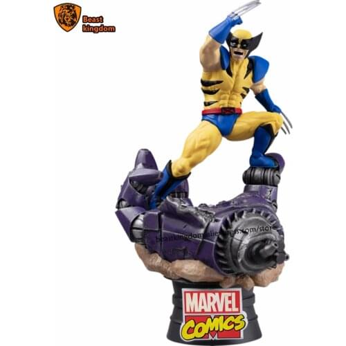 Beast kingdom Marvels Wolverine genuine comic version of the peripheral toy collection gift Garage Kits Model Kits