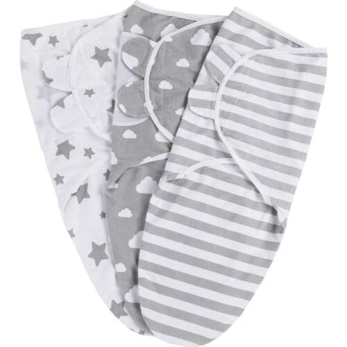Baby cotton swaddling blanket newborn sleeping bag jumping-proof cartoon baby towel swaddling bag baby girl blanket