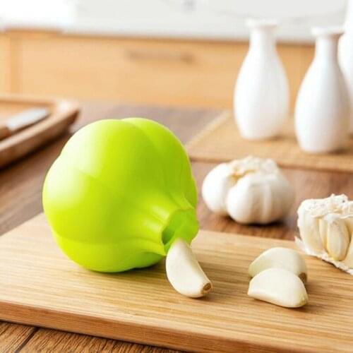 Creative Rubber Garlic Peeler Garlic Presses Ultra Soft Peeled Garlic Stripping Tool Home Kitchen Accessories garlic press