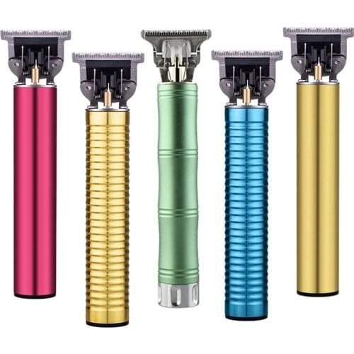 USB 5W Hair Trimmer T-type Hair Clipper Cordless Hair Cutting Machine Electric Shaver Portable Men Beard Electric Cutter