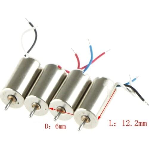 Rc Drone Motors For Cheerson Cx10w Cx10c Cx10a Cx10 Cx10d Quadrocopter Spare Parts 4pcs Mini Quadcopter Engine Accessories Kits