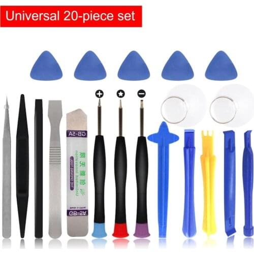 20 in 1 Mobile Phone Repair Tools Kit Spudger Pry Opening Tool Screwdriver Set for iPhone X 8 7 6S 6 Plus 11 Pro XS Hand Tools