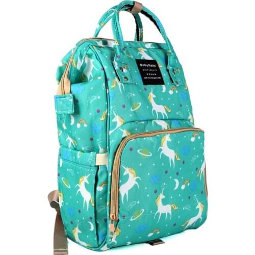 2020 New Mother Bags Diaper Baby Bags Mom Waterproof Backpack Unicorn Animal Print Large Mummy Travel Nappy Bag