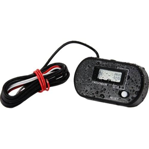 RL-HM025R RPM Indicator Engine Counter for 2/4 Stroke Gasoline Engine Paramotor Engine lawn mower pit bike marine chainsaw