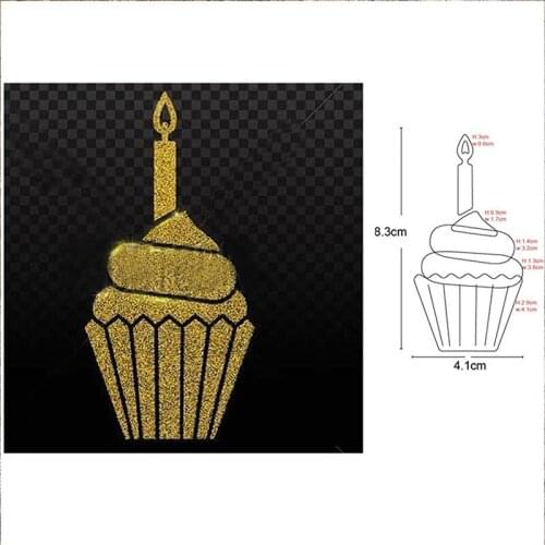 Christmas Candle Cake Metal Cutting Dies Stencils for dies Scrapbooking Card Making Paper Embossing Die Cuts Craft dies new 2020