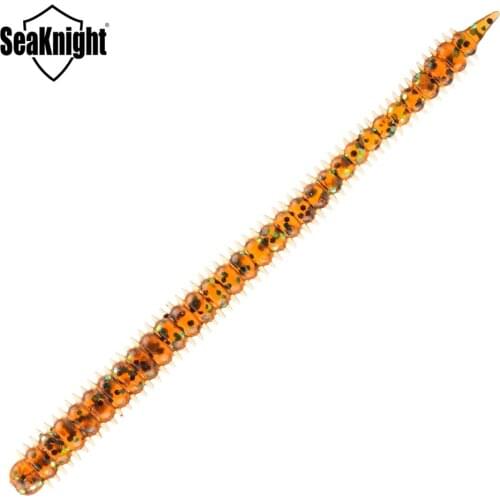 SeaKnight Soft Fishing Lure SL009 3.6g 130mm 8PCS Artificial Bait Earthworm Soft Lure Soft Worm for Fishing