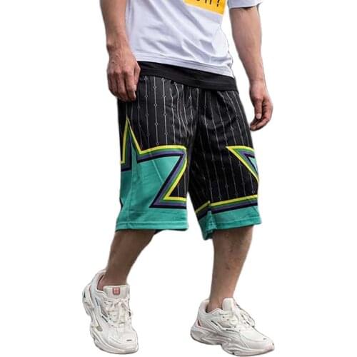 Plus Size Fashion Hiphop Shorts Men Casual Sportswear Shorts Loose Baggy Harem Boardshorts Streetwear Beachshorts Men Clothing