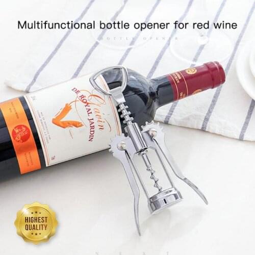 Wine Corkscrew,Multifunction Creative Beer Bottle Opener Gadgets Accessories Opener Bottle Key, Kitchen Supplies Tools Bar