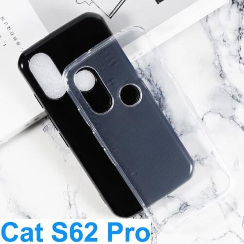 For Caterpillar S62 Pro Silicone Case Soft TPU Phone Back Case Cover For Cat S62 Glass Protective Bumper Cover Coque Funda Capa