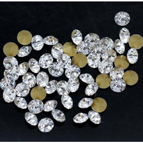 Ss22 - ss47 720p, 288p, 144p clear round Czech diamond crystal rhinestone jia adornment art diy clothes stick drill beads