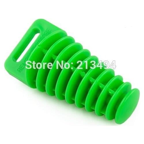 Green Muffler Exhaust Silencer Wash Plug Pipe-Plug 27mm-48mm Motorcycle Dirt Bike ATV 4 Stroke Muffler Tail Pipe
