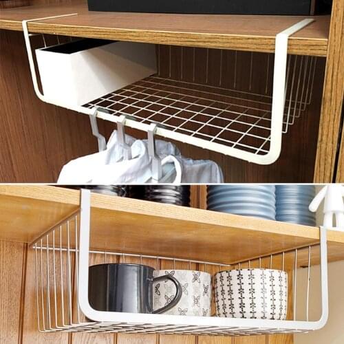 Iron Chopping Block Rack Cutting Board Towel Hanging Holder Wardrobe Cabinet Storage Rack for Kitchen