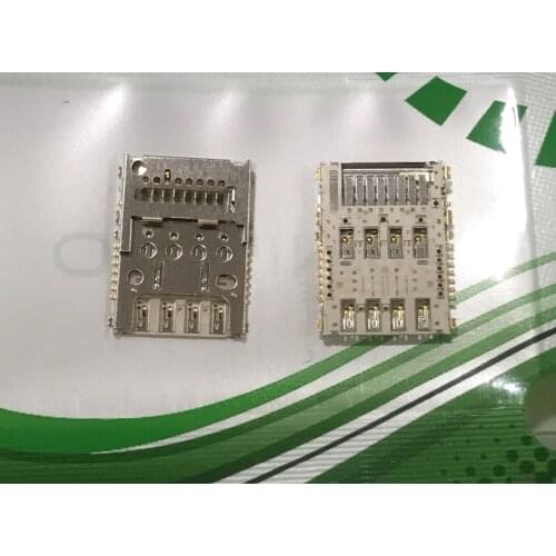 10pcs Original good quality Suitable for Nokia 3310 dual sim card 3310 card seat motherboard SIM card slot