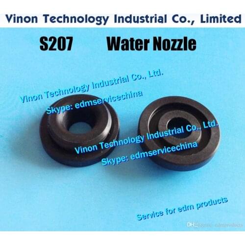 2pcs/lot) Ø6mm S207/6 Water Nozzle Upper 3081604, Nozzle C ID=6 0200751,W400886B,11802ID,W400886E for Sodic AQ.A.EPOC W400886E