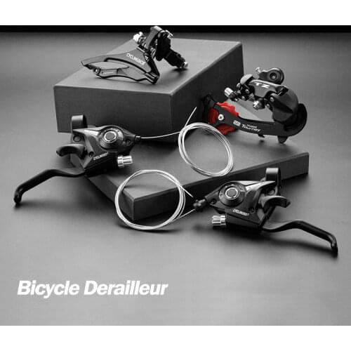 3X7 21 Speed MTB Bicycle Derailleur Mountain Bike Shift Lever Shifter Right Left Derailleur Front Rear Bicycle Parts