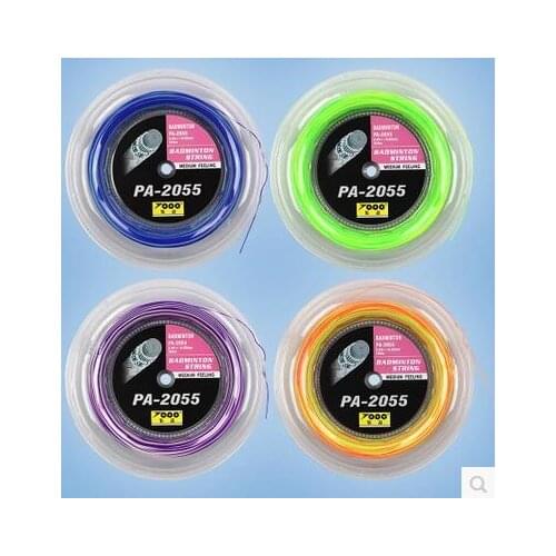 Free shipping(1 reel/lot)PA2055 badminton String(200m/reel)