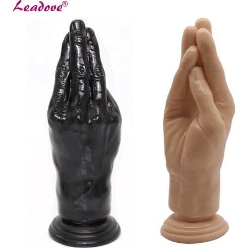 Big Anal Plug Insert Stopper Fist Fisting Sex Toys Stuffed Dildo Hand Big Dildo Sex Products for Woman GS0173