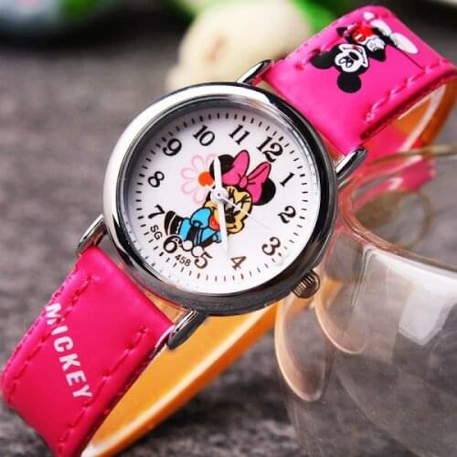 2020 hot sale Mini cartoon belt childrens watch wholesale lovely fashion girl quartz watch kids watches girls watches