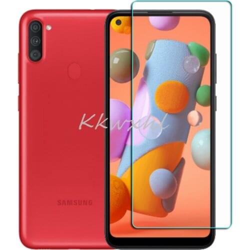 For Samsung Galaxy A11 Glass Screen Protective Tempered Glass ON SM-A115F/DS A115F 6.4" Protector Cover Film